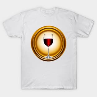 Glass of wine T-Shirt